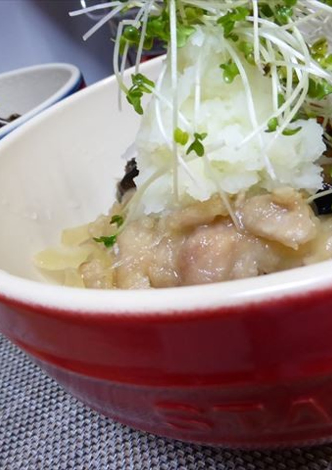ストウブでとろとろ豚丼-レシピのメイン写真