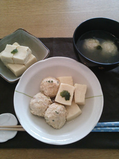 ふわふわ☆鶏だんごと高野豆腐のスープ煮-レシピのメイン写真