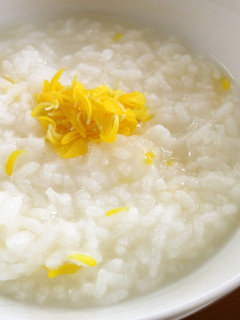 重陽の節句に菊花粥 簡単 -レシピのメイン写真