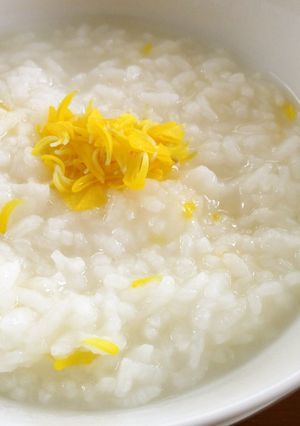 重陽の節句に菊花粥　簡単　-レシピのメイン写真