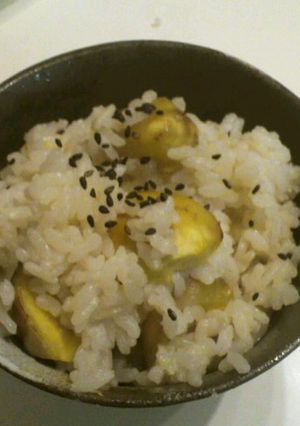 シンプルに栗ご飯-レシピのメイン写真