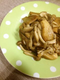 きのこのバター醤油炒め-レシピのメイン写真