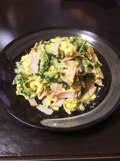 ۞ゴーヤのハムマヨ卵炒め۞-レシピのメイン写真