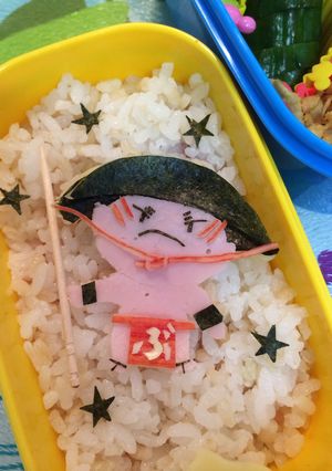 妖怪ウォッチ☆ ぶようじん坊 ☆キャラ弁-レシピのメイン写真