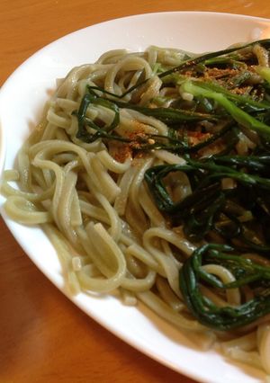 簡単！美味しい♥冷やしニラうどん-レシピのメイン写真