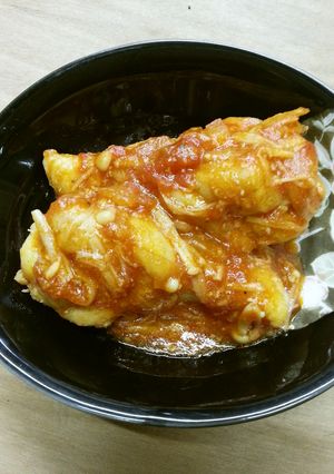 にんにく塩糀で作る手羽元のトマト煮込み★-レシピのメイン写真