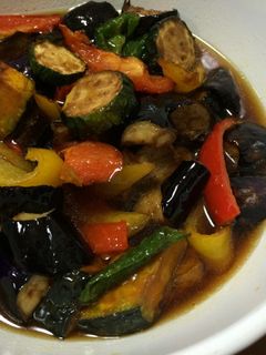 夏野菜の揚げ浸し-レシピのメイン写真