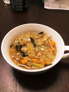 簡単!ダイエットにも!生姜スープ-レシピのメイン写真