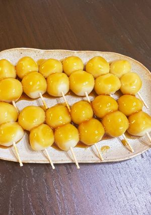 フワフワ豆腐みたらし団子-レシピのメイン写真
