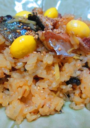 簡単秋刀魚ごはん-レシピのメイン写真