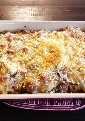 カリフラワーと豆腐で白っぽいドリア-レシピのメイン写真