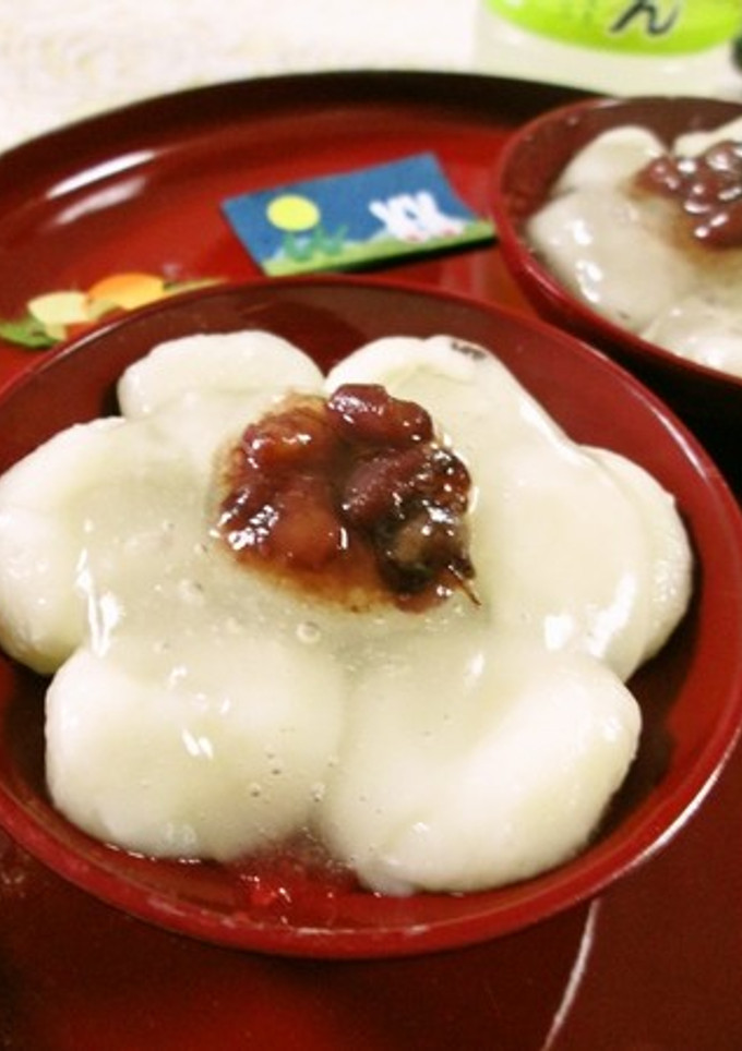 和菓ごこちで✿白玉団子のゆず餡かけ-レシピのメイン写真