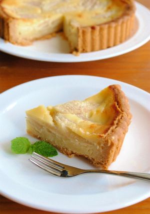 ホットケーキミックスで♪梨のタルト ☆-レシピのメイン写真