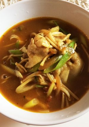 簡単!美味い!カレーにゅうめん-レシピのメイン写真