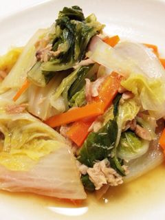 白菜と人参の煮込み-レシピのメイン写真
