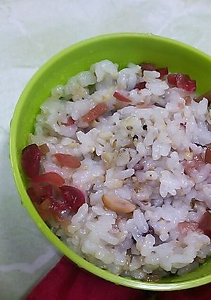シンプル☆カリカリ梅ごま混ぜごはん☆-レシピのメイン写真