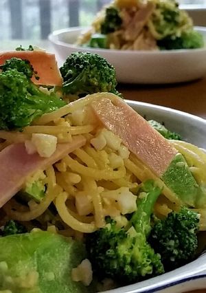 ブロッコリーのスパゲッティサラダ♪-レシピのメイン写真