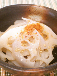 定番常備菜!蓮根のきんぴら-レシピのメイン写真