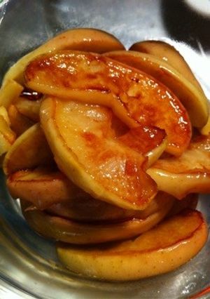 フライパン＊簡単焼き林檎＊-レシピのメイン写真