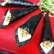 混ぜるだけ!ツナキムチ海苔巻き