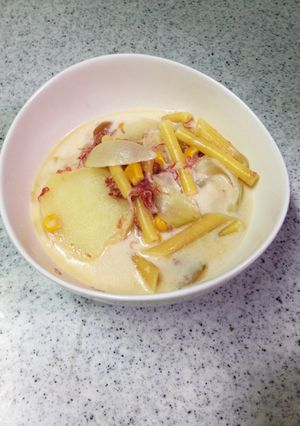 コンビーフとポテトのミルクスープ-レシピのメイン写真