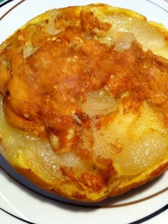 梨のホットケーキミックスケーキ-レシピのメイン写真