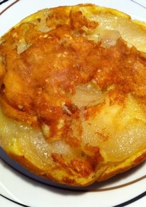 梨のホットケーキミックスケーキ-レシピのメイン写真