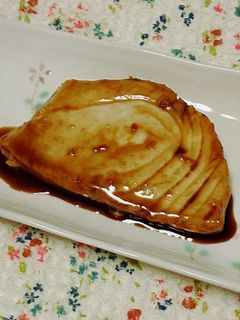 *簡単ふっくら♪カジキの鍋照り焼き*-レシピのメイン写真