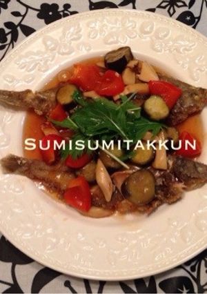 カレイの唐揚げ〜ナスのたっぷり餡掛け〜-レシピのメイン写真