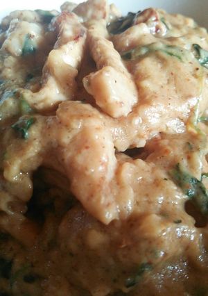 厚切り豚肉ホワイトソース-レシピのメイン写真