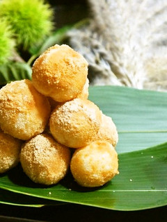 レンジで簡単!やわらかモッチリお月見団子-レシピのメイン写真