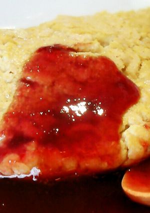 ヘルシー☆豆腐のおやきジャム添え-レシピのメイン写真