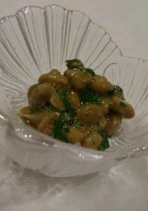 簡単青じそ味納豆-レシピのメイン写真