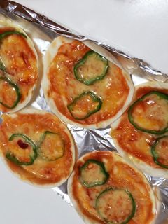 餃子の皮ピッツァ-レシピのメイン写真
