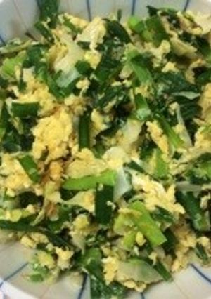 簡単節約！キャベツニラ玉〜味噌味-レシピのメイン写真