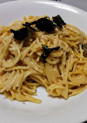 明太マヨパスタ-レシピのメイン写真