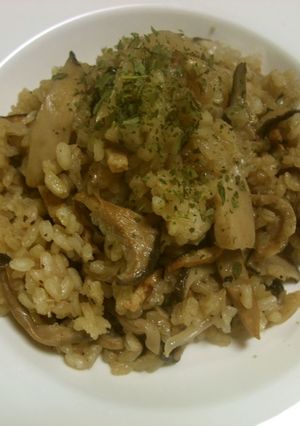 キノコのピラフ-レシピのメイン写真