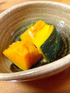 レンジで簡単かぼちゃの煮物-レシピのメイン写真