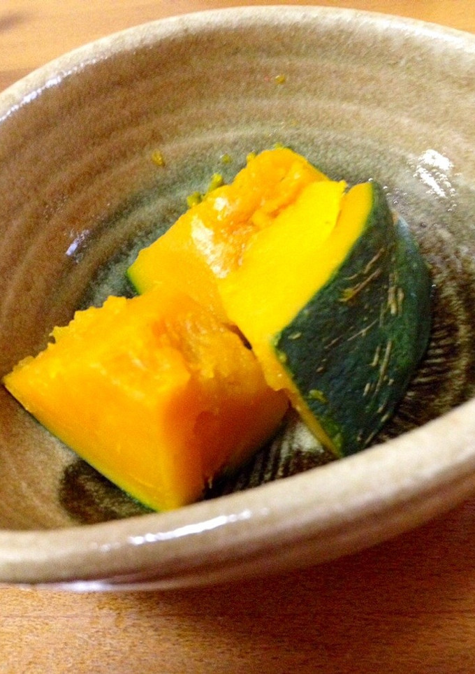 レンジで簡単かぼちゃの煮物-レシピのメイン写真