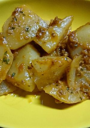 簡単に麻婆大根のできあがりー☆-レシピのメイン写真