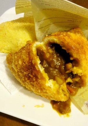 残ったカレーdeカレーパン-レシピのメイン写真