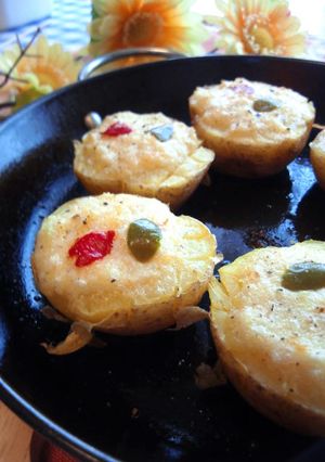 塩たまねぎで♪じゃが芋オーブン焼き✿-レシピのメイン写真