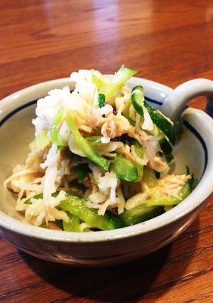 切り干し大根とツナの簡単寿司酢和え-レシピのメイン写真