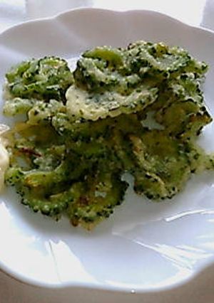 ゴーヤの磯部揚げ-レシピのメイン写真