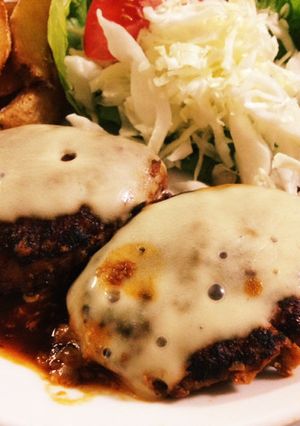 繊維たっぷりハンバーグ☆-レシピのメイン写真