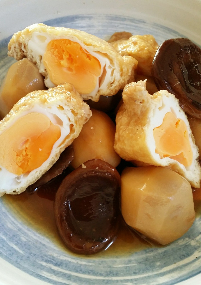 卵巾着と里芋のじゅんわりしみしみ煮-レシピのメイン写真