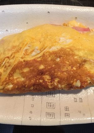 簡単チーズオムレツ-レシピのメイン写真
