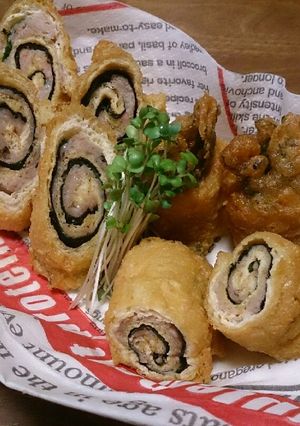 薄あげと豚のふわふわフリッター-レシピのメイン写真