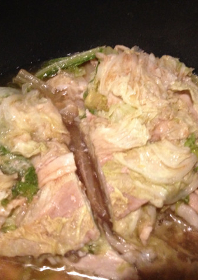 豚肉と白菜の重ね蒸し-レシピのメイン写真