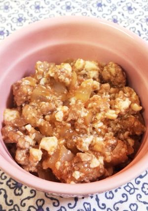 離乳食後期☆甘とろ麻婆豆腐-レシピのメイン写真